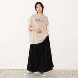 フロントロゴチュニック丈ビッグTシャツ | NICOLE | 詳細画像3 