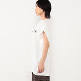 フロントロゴチュニック丈ビッグTシャツ | NICOLE | 詳細画像5 