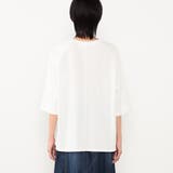 フロント箔ロゴ７分袖Tシャツ | NICOLE | 詳細画像5 