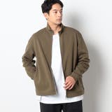 46カーキ | TCダンボールZIPスタンドブルゾン | NICOLE