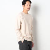 09ホワイト | リブクルーネックニット | NICOLE