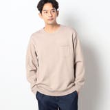18ベージュ | リブクルーネックニット | NICOLE