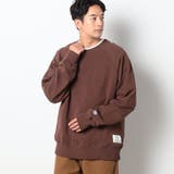 17ダークブラウン | DISCUS(ディスカス）別注USAコットンラグランスウェット | NICOLE