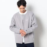 DISCUS(ディスカス）別注インレイ裏シャギーボンディングノーカラーブルゾン | NICOLE | 詳細画像1 