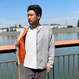 DISCUS(ディスカス）別注インレイ裏シャギーボンディングノーカラーブルゾン | NICOLE | 詳細画像21 