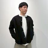 DISCUS(ディスカス）別注インレイ裏シャギーボンディングノーカラーブルゾン | NICOLE | 詳細画像31 