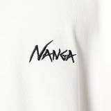 NANGA(ナンガ)別注バックプリントドローコードロングスリーブTシャツ | NICOLE | 詳細画像10 