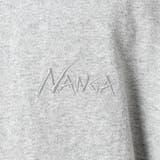 NANGA(ナンガ)別注バックプリントドローコードロングスリーブTシャツ | NICOLE | 詳細画像15 