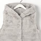 リバーシブルファーベスト | NICOLE | 詳細画像11 