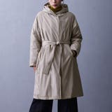 18ベージュ | ダウンフードコート | NICOLE