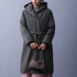 39チャコールグレー | ダウンフードコート | NICOLE