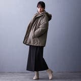 ファーライナー付きドロストダウンブルゾン | NICOLE | 詳細画像5 