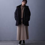 ファーライナー付きドロストダウンブルゾン | NICOLE | 詳細画像8 