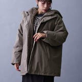 39チャコールグレー | ファーライナー付きドロストダウンブルゾン | NICOLE