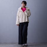 リバーシブルフェイクムートンブルゾン | NICOLE | 詳細画像10