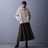 リバーシブルフェイクムートンブルゾン | NICOLE | 詳細画像12