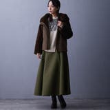 リバーシブルフェイクムートンブルゾン | NICOLE | 詳細画像5