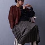 シャギーZIPカーディガン | NICOLE | 詳細画像2