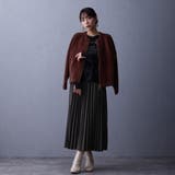 シャギーZIPカーディガン | NICOLE | 詳細画像3