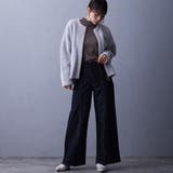 シャギーZIPカーディガン | NICOLE | 詳細画像5