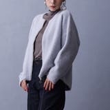 シャギーZIPカーディガン | NICOLE | 詳細画像7