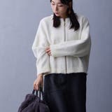 シャギーZIPカーディガン | NICOLE | 詳細画像8