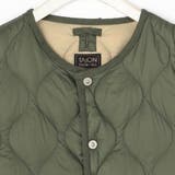 【TAION】ミリタリークルーネックダウンベスト | NICOLE | 詳細画像3 