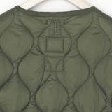 【TAION】ミリタリークルーネックダウンベスト | NICOLE | 詳細画像4 