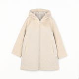 モッサ×キルト切り替えZIPフードコート | NICOLE | 詳細画像1 