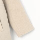 モッサ×キルト切り替えZIPフードコート | NICOLE | 詳細画像4 