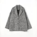 39チャコールグレー | シャギーショートコート | NICOLE