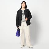 【YDOT別注】ノーカラーダウンブルゾン | NICOLE | 詳細画像2