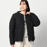 49ブラック | 【YDOT別注】ノーカラーダウンブルゾン | NICOLE