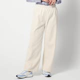 09ホワイト | 裏起毛ウォームパンツ | NICOLE