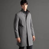 ダブルジャカードニット スタンドカラーコート | NICOLE | 詳細画像4 