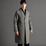 ウーリーヘリンボンツイード チェスターコート | NICOLE | 詳細画像4 