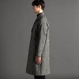 ウーリーヘリンボンツイード チェスターコート | NICOLE | 詳細画像5 