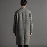 ウーリーヘリンボンツイード チェスターコート | NICOLE | 詳細画像6 