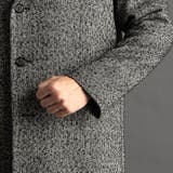 ウーリーヘリンボンツイード チェスターコート | NICOLE | 詳細画像8 