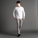 メランジベロア クルーネックニット | NICOLE | 詳細画像2 