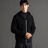 39チャコールグレー | メランジベロア ニットフーディ | NICOLE