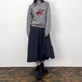 クレイジーカットフレアスカート | NICOLE | 詳細画像9 