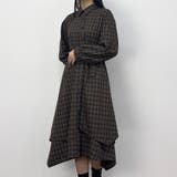 13ブラウン | イレヘムアシメワンピース | NICOLE