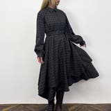 67ネイビー | イレヘムアシメワンピース | NICOLE