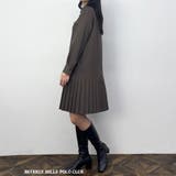 ダブルカラープリーツワンピース | NICOLE | 詳細画像3