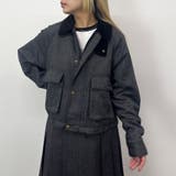 39チャコールグレー | 【Dickies】ポリツイードワークジャケット | NICOLE
