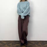 シャギークルーネックプルオーバー | NICOLE | 詳細画像12 