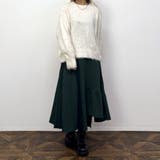 シャギークルーネックプルオーバー | NICOLE | 詳細画像6 