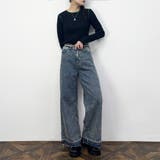 バイカラーニットプルオーバー | NICOLE | 詳細画像10 