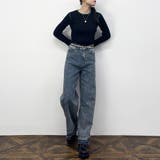 バイカラーニットプルオーバー | NICOLE | 詳細画像12 